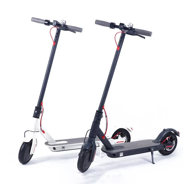 Hot selling 8.5inch Pneumatic Tires LCD display 350w Portable Folding Commuting Electric Scooter for Adults