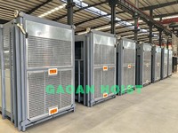 Elevador de Construcción de Alta Velocidad SC150/150M con Doble Cabina y Carga Máxima de 1.5t para Obras de Construcción, Materiales y Construcción de Puentes