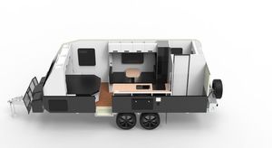 Caravane mobile XINYI de 20 pieds avec lits superposés triples à vendre, pour une famille de 4 personnes - Product Image 6