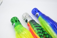 Leurre de pêche à la traîne en métal personnalisable de 16 pouces, 370g (13OZ), pour la pêche au gros gibier, avec têtes de jet DIY et jupes de leurre