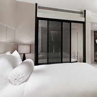 Modern lüks stil otel odası mobilya yatak odası takımı için özelleştirilmiş 5 yıldızlı otel