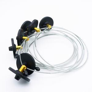 Étiquettes antivol pour boîtes de lait avec fil d'acier de 51 cm pour la prévention des pertes en magasin, étiquette de sécurité RF 8,2 MHz pour les commerces de détail - Product Image 5