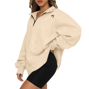 <span class=keywords><strong>Pull</strong></span> <span class=keywords><strong>femme</strong></span> automne pulls tricot <span class=keywords><strong>pull</strong></span> <span class=keywords><strong>femme</strong></span> couleurs <span class=keywords><strong>pull</strong></span> western sur la taille 1/4 <span class=keywords><strong>pull</strong></span> zip - Product Image 2