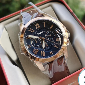 5A Chất lượng cao người đàn ông Đồng hồ thời trang kinh doanh người đàn ông Đồng hồ đeo tay dây đeo da thạch anh không thấm nước Đồng hồ analog cho nam giới - Product Image 3