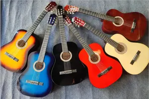 Bán Sỉ Guitar Cổ Điển 39 Inch Có Logo Đặt Làm Theo Yêu Cầu Cho Guitar Cổ Điển Trung Quốc Cho Sinh Viên Mới Bắt Đầu Giá Rẻ