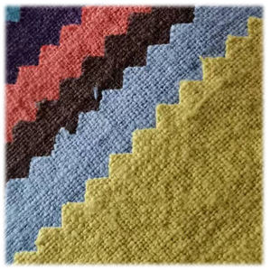 Tissu mélangé en coton, ramie en crêpe délavée, en bambou, teint à couleur unie, nappe plus épaisse, pour robe <span class=keywords><strong>de</strong></span> costume, 251gsm 2A88S - Product Image 3