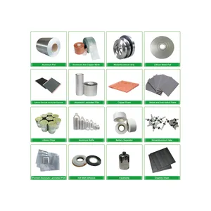 แบตเตอรี่ลิเธียมไอออนวัตถุดิบสำหรับเซลล์เหรียญแบตเตอรี่เซลล์ทรงกระบอกและกระเป๋าเซลล์ - Product Image 1