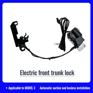 ฝาครอบด้านหน้ารถยนต์เทสล่า รุ่น 3/Y/X/S ของโรงงานหมิงอ่าว <span class=keywords><strong>ราคา</strong></span>โรงงาน ผลิตใหม่ พร้อมระบบล็อคไฟฟ้าอัตโนมัติแบบดูด พร้อมไฟ LED ทำจากยาง - Product Image 3