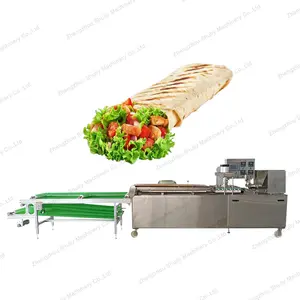 Fully Automatic Tortilla Making Machine Factory Price chapati/paratha/roti/lavash/flat bread/taco shell making machine