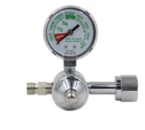 Zuurstofdrukregelaar CGA540 van staal met 1 jaar garantie voor gebruik met cilinders - Product Image 3