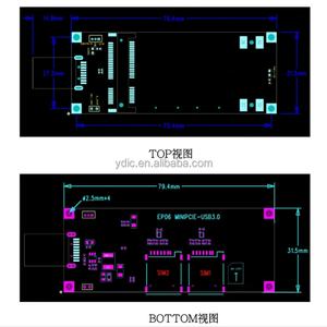 Placa Adaptadora QUECTEL EP06 MINI PCIe a USB 3.0 con 2 Ranuras para Tarjetas SIM - Product Image 4