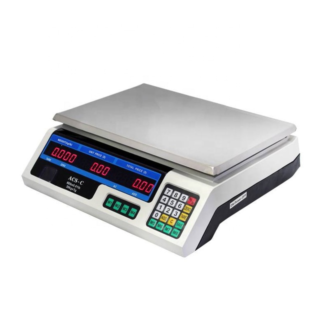 Leaone Custom Acs System Electronic Price Calculation Scale Market-Specific Food Price Scale