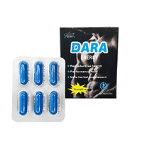 Complément alimentaire à base de Maca naturelle, pilules bleues, capsules bleu foncé pour l'endurance et la vitalité masculine