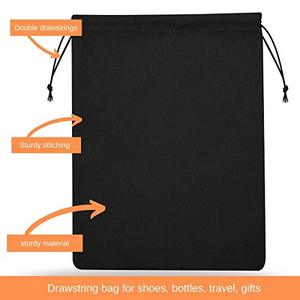 Sacchetto Portascarpe da Viaggio Riutilizzabile in Tessuto Non Tessuto con Coulisse, Ecologico, per la Conservazione e la Protezione dalla Polvere - Vendita all'Ingrosso - Product Image 3