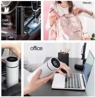 Termo de Acero Inoxidable de Doble Pared con Pantalla LED Digital y Recordatorio Inteligente, Gran Venta 2020