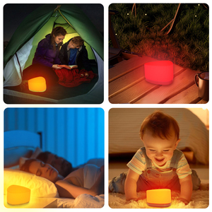 2025 mới mềm Màu đỏ ánh sáng ban đêm Dimmable Độ sáng 600mAh 1W thời gian tắt chức năng phòng ngủ ánh sáng ban đêm - Product Image 6