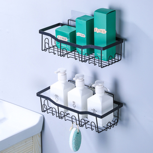 Dual-Tier Modern Stainless Steel <strong>Shower</strong> Caddy Shelf Wall-Mounted Soap Holder Storage for Bathroom and <strong>Kitchen</strong> - Product Image 2