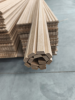 Panneaux muraux arqués en MDF 600*2800mm, panneau MDF ondulé, panneau mural flexible pliable, épaisseur 12mm pour la décoration de villa