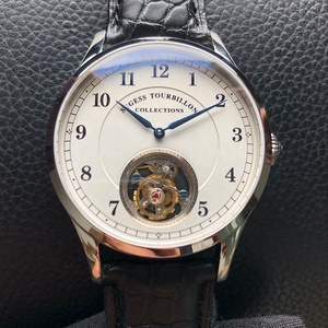 Libera la nave magazzino di lusso vero e proprio Business gabbiano tourbillon skeleton mano meccanico a carica e movimento automatico orologio da uomo - Product Image 6