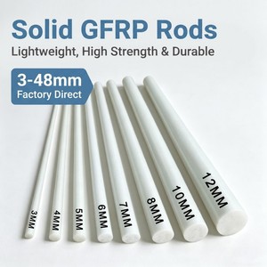 <span class=keywords><strong>Varilla</strong></span> <span class=keywords><strong>de</strong></span> <span class=keywords><strong>Fibra</strong></span> <span class=keywords><strong>de</strong></span> <span class=keywords><strong>Vidrio</strong></span> Sólida <span class=keywords><strong>de</strong></span> Alta Resistencia para Invernadero, Flexible, <span class=keywords><strong>de</strong></span> <span class=keywords><strong>3mm</strong></span>, 6mm, 8mm, 12mm, para Jardín - Product Image 3