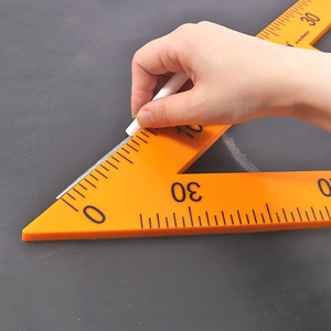 Règles triangulaires en ABS <span class=keywords><strong>de</strong></span> qualité supérieure, à angles <span class=keywords><strong>de</strong></span> 45/90 degrés, pour le <span class=keywords><strong>dessin</strong></span>, le quilting, l'école, la salle <span class=keywords><strong>de</strong></span> classe, le bureau, l'enseignement - Product Image 4