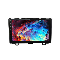 Autoradio Android 10.0 OLED pour Honda CRV 2006-2011, écran tactile 9 pouces, système de navigation GPS, système stéréo avec TV, WiFi, montage sur tableau de bord