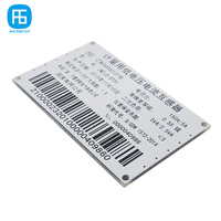 Étiquette RFID UHF anti-métal résistante aux hautes températures 860-960 MHz, étiquette RFID PCB, transformateur de courant, suivi des installations électriques