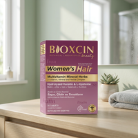 Bioxcin Cheveux Femme Multivitamine 30 Comprimés | Complexe de Minéraux Kératine Collagène Biotine