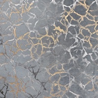 Design de luxe à la mode 100% polyester tricoté trois couleurs feuille imprimée bronzant tissu de velours hollande pour rideaux
