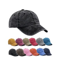 Casquette de baseball personnalisée style Dad Hat, 6 panneaux, en coton délavé à l'acide, effet vintage, teinte pigmentée, réglable, vente en gros, OEM, faible MOQ