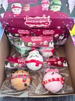 Nouveaux jouets Squishy de Noël, jouet Squishy anti-stress, jouet Squishy mignon Bonhomme de neige Élan, jouet à presser anti-stress, Squishy géant pour cadeau de fêtes
