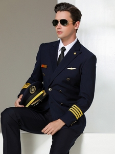 Uniforme de travail pour pilote d'aviation pour hommes - Product Image 4