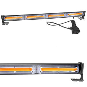 59cm coche ráfaga Flash 4 COB coche en la red luces LED ingeniería coche advertencia succión barra superior lámpara de tira de luz - Product Image 3