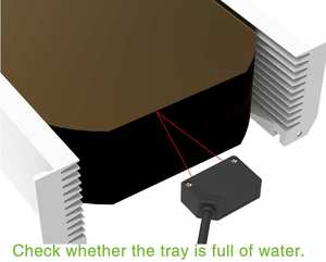 جهاز استشعار كهروضوئي للكشف البصري نطاق قابل للتعديل من AKUSENSE من خلال شعاع Thru مربع 10 م L./D. on - Product Image 6