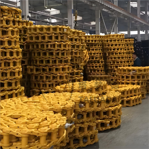 Rantai Trek <span class=keywords><strong>Kobelco</strong></span> <span class=keywords><strong>SK120</strong></span>-8 <span class=keywords><strong>SK120</strong></span> Baru Rakitan Rantai Trek SH120 Suku Cadang Undercarriage Excavator Rantai Trek - Product Image 3