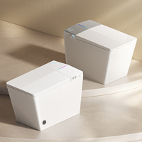 Toilettes intelligentes électriques haut de gamme à chasse d'eau automatique, en céramique, pour salle de bain