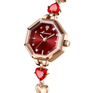 Nouvelle <span class=keywords><strong>montre</strong></span>-<span class=keywords><strong>bracelet</strong></span> mince pour <span class=keywords><strong>femme</strong></span> à la mode avec incrustation de diamants et petit cadran réglable pour <span class=keywords><strong>montre</strong></span> pour <span class=keywords><strong>femme</strong></span> - Product Image 6