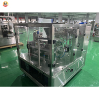 Machine d'emballage automatique de sachets de lait pré-remplis 2,5 kW 380 V, équipement d'emballage de sacs alimentaires pour liquides et sauces