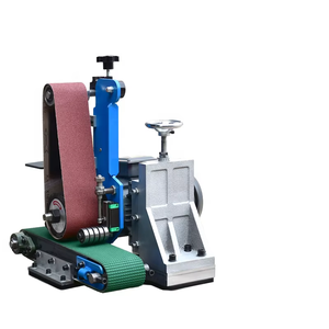 Kleine tafelmodel automatische vlakke stalen plaat polijstmachine bankschuurmachine voor metaal - Product Image 2