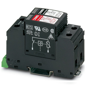 Protector Contra Sobretensiones Phoenix Contact FLT-SEC-P-T1-3S-350/25-FM 60 kA Clase T1 Plástico Individual - Product Image 5