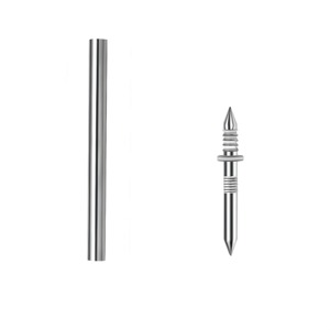 Clou de <span class=keywords><strong>fixation</strong></span> <span class=keywords><strong>invisible</strong></span> galvanisé à double extrémité pour plinthe en bois, durable et écologique - Product Image 5