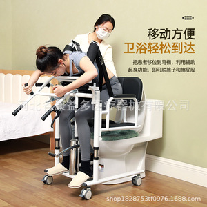 เครื่องยกและเคลื่อนย้ายแบบไฮดรอลิกพร้อมโคมโธมสำหรับใช้ในบ้านดูแลผู้สูงอายุ - Product Image 4