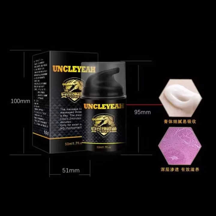 Factory Direct Sales Adult Products Men's External Penis Massage Cream Enlargement Oil Special Cream Sex Toys for Adult Men Sex