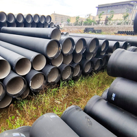 Tubería de Hierro Dúctil de 600 mm x 250 mm, Tubería de Hierro Dúctil de 8 Pulgadas, Precio por Metro de Fábrica, Bajo Costo, K9 DN450 DN500, Tubería de Hierro Fundido Dúctil de 400 m