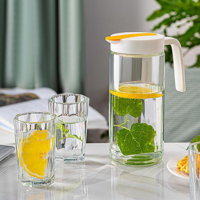 Zerodeko 4-Pack Universal Pitcher Lids - White Plastic Covers For Carafes, Jugs & Kettles