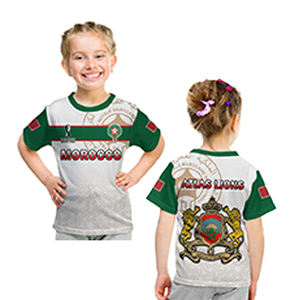 Bandiera del marocco e maglia da calcio speciale con motivo Kente della squadra nazionale di calcio del marocco - Product Image 5