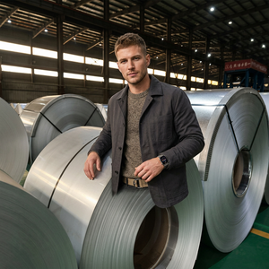 Tôles et bobines d'acier galvanisé à chaud fabriquées en Chine, revêtement en zinc pour toitures et conduites de pétrole, norme ASTM <span class=keywords><strong>JZ</strong></span> - Product Image 6
