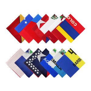 Pañuelo Personalizado con Estampado de Bandera Nacional de España, Francia, Reino Unido, Estados Unidos, Brasil, Accesorio de Moda - Product Image 4