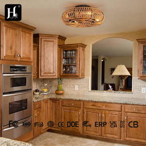 Ventilateur de plafond moderne intelligent de 19 pouces pour salle de bain, avec moteur DC en métal, bande lumineuse, télécommande, LED, 3 vitesses, faible bruit, intensité variable - Product Image 3