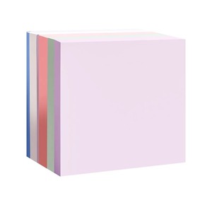 Blocs-notes autocollants carrés 76x76mm, papier vierge, pour étudiants - Product Image 3